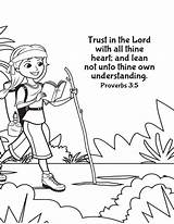 Trust Lord Kids Coloring Primary Activities Activity Pdf sketch template
