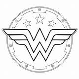 Logo Wonder Woman Coloring Pages Template Shield Drawing Clipart Symbol Font Clip Wonderwoman Printable Vector Cliparts Super Stencil Color Logos sketch template