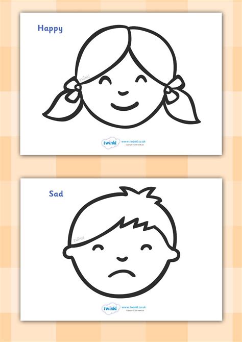 emotions colouring sheets emotions preschool feelings preschool