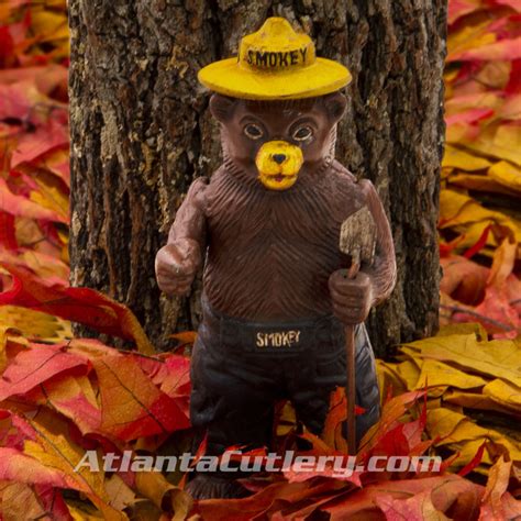 smokey bear cast iron bank atlantacutlerycom