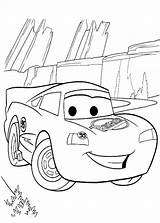 Coloring Pages Mack Cars Disney Mcqueen Lightning sketch template