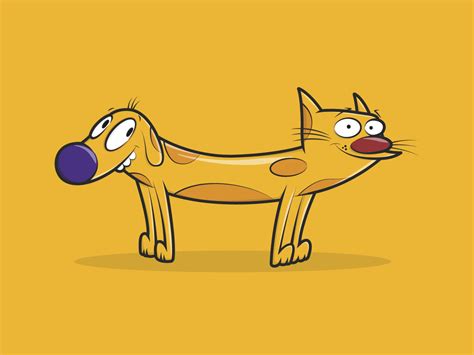 catdog  delphine wylin  dribbble