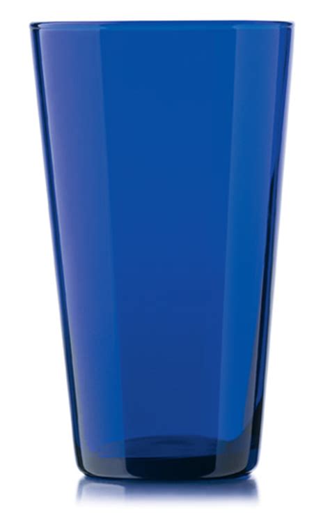 Libbey Glass Cobalt Blue Flare Drinking Tumblers Glasses 171b Ebay