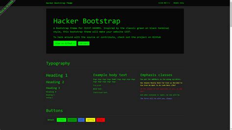 github bachittarjeethacker bootstrap template  bootstrap theme