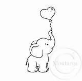 Elephant Balloon Ff sketch template