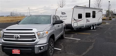 towing larger trailers toyota tundra forum