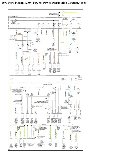 find  complete wiring schematic    ford     powerstroke