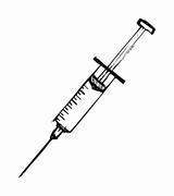 Syringe Needle Medical Vector Drawing Injection Svg Drawn Getdrawings sketch template