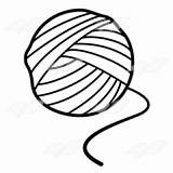 Yarn Ball Drawing Pluspng Clipart Clip Abeka Clipartmag Line sketch template