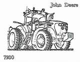 Coloring Pages Tractor Printable Kids Tractors Coloringfolder sketch template