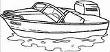 Motorboat Coloring sketch template