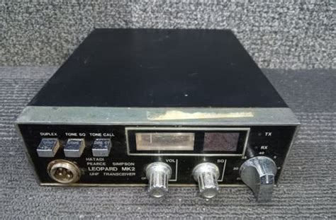 hatadi pearce simpson leopard mk uhf transceiver radios receivers gumtree australia