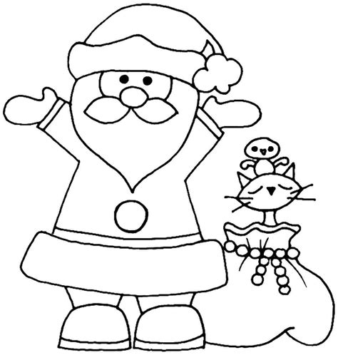 coloring pages easy christmas coloring pages  toddlers