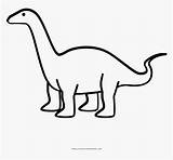 Brontosaurus Drawing Hd Kindpng sketch template