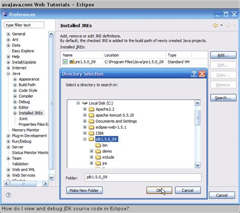 How Do I View And Debug Jdk Source Code In Eclipse Web Tutorials