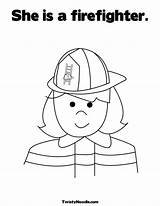 Coloring Hat Firefighter Pages Fire Ages Recognition Creativity Develop Skills Focus Motor Way Fun Kids Color sketch template