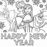 Coloring Pages Year Elsa Anna Printable Decorates Palace Print Size sketch template
