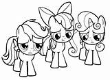 Coloring Pony Dash Rainbow Pages Little Cutie Mark Crusaders Printable Colouring Printables Drawing Color Preschool Crusader Print Baby Pinkie Pie sketch template