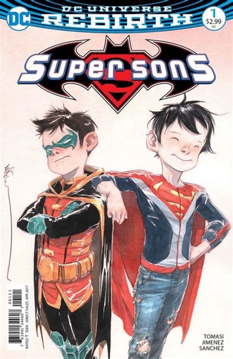 dc comics rebirth spoilers and review super sons 1 big cliffhanger w