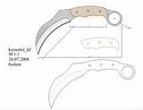 Knife Karambit Swords Axe sketch template