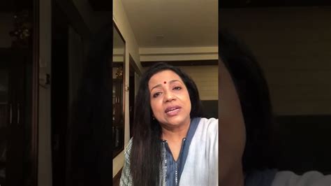 actress poornima bhagyaraj talk about aatral project youtube
