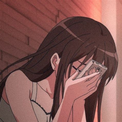 sad crying anime aesthetic pfp  discord imagesee