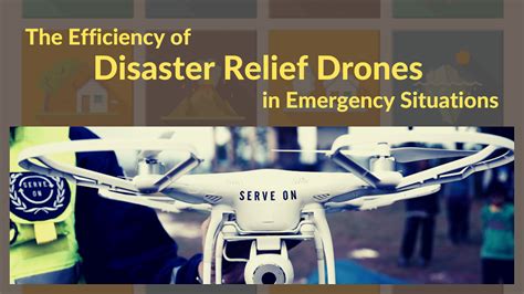 efficiency  disaster relief drones  emergency situations mindxmaster