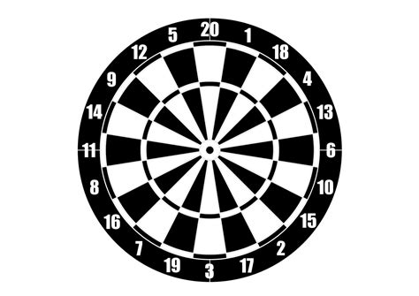 target darts sport  vector graphic  pixabay