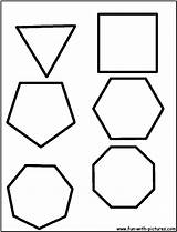 Polygons Regular Coloring Polygon Shapes Printable Printables Pages Colouring Kids Math Geometry Grade Fun Third Print Choose Board Geometric Basic sketch template