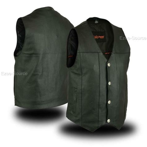 bike motorcycle vests single  panel concealed carry vest daniel smart ds motorcycle
