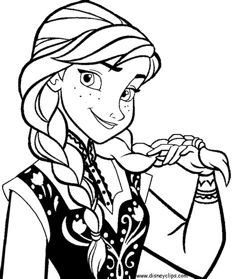 elsa  anna coloring pages coloring home