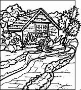 Coloring Pages Landscape Printable Kids Landscapes Scenic Adults Drawing Detailed Summer Imgarcade sketch template
