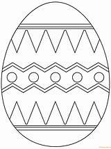 Easter Egg Coloring Pages Pattern Abstract Eggs Printable Decorative Color Kids Ukraine Colorful Print Drawing Simple Patterns Book Worksheets Coloringpagesonly sketch template