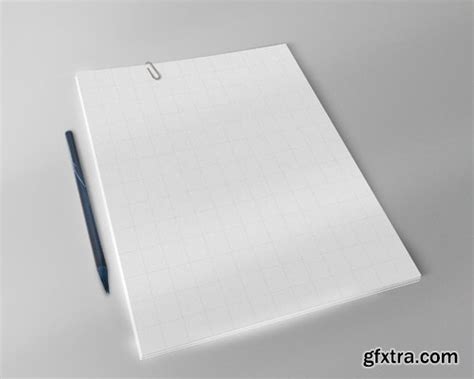 paper mock  template gfxtra