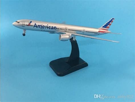 20cm American Airlines Boeing 777 Airplane Model United