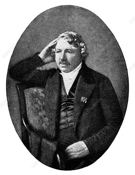 Louis Daguerre 1787 1851 French Photographer 1900 Stock Image