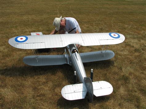 scale rc model airplane plans   fairey fantome