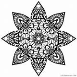 Coloring Pages Mandala Trippy Flower Zentangle Printable Coloring4free Adult Color Shroom Clipart Drawing Drawings Mushroom Tattoo Related Posts Clipartmag Getdrawings sketch template