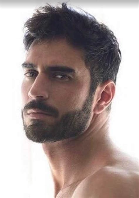 handsome bearded man google search haircut designs  men beard