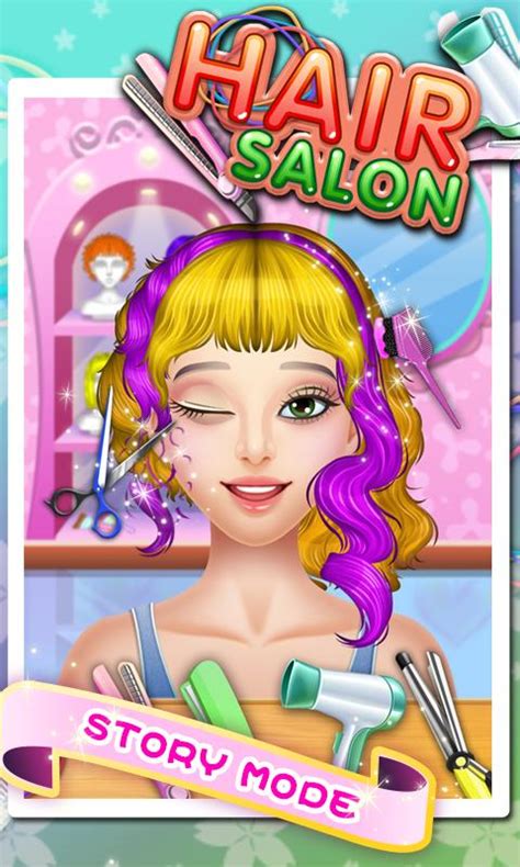 hair salon kids games  android game apk   android apks