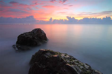 Безплатна снимка плаж море крайбрежие вода рок океан хоризонт