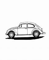 Coloring Car Beetle Vw Side Pages Volkswagen Para Bug Colorear Cars Outline Drawing Sketch Dibujos Race Beetles Automobiles Dibujo Vochos sketch template