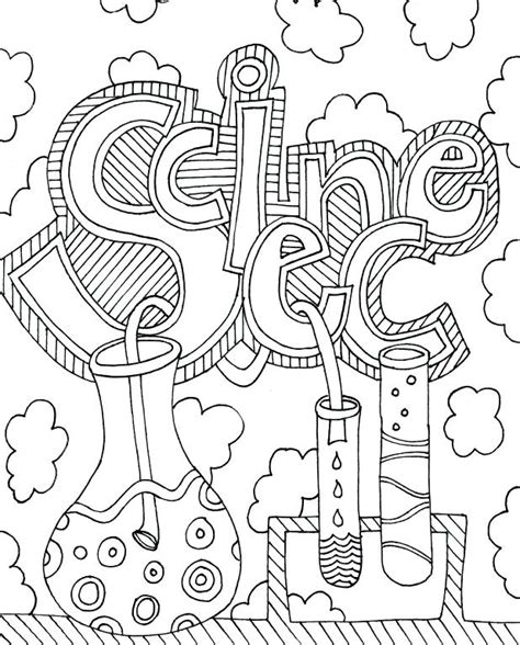 science coloring pages  coloring pages  kids