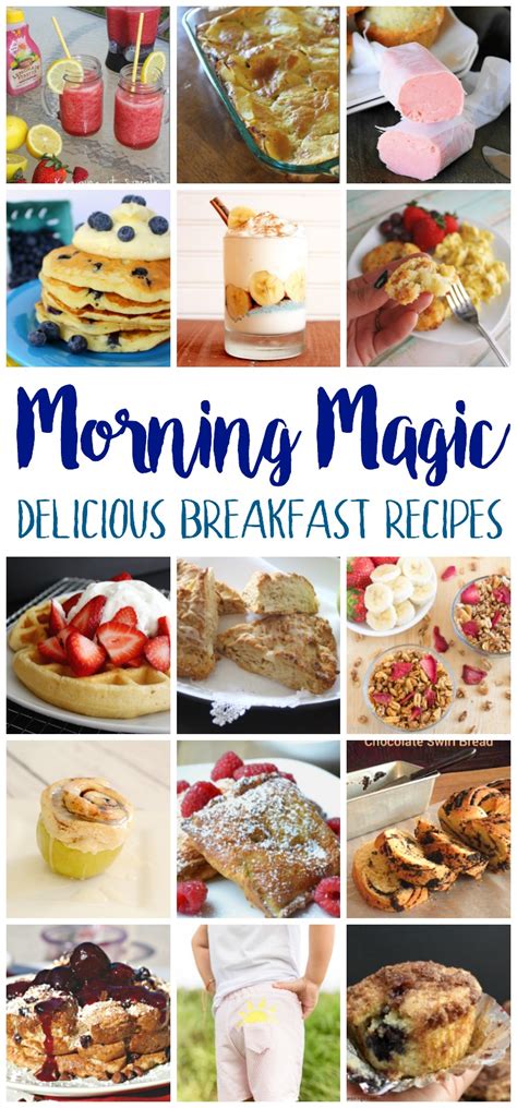 morning magic delicious breakfast recipes housewife eclectic