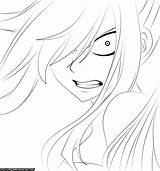 Tail Fairy Erza Coloring Lineart Pages Scarlet Zeref Lord Anime Chibi Manga Para Template Dibujar Imagenes Library Deviantart sketch template