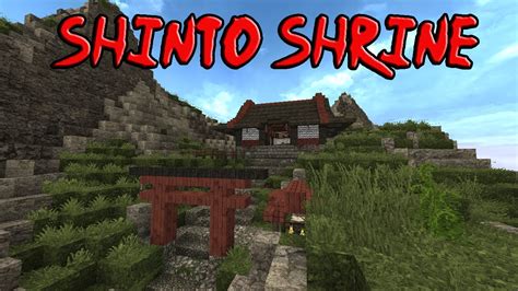 minecraft shinto shrine youtube