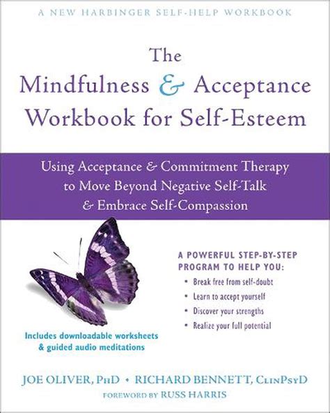 the mindfulness and acceptance workbook for self esteem using