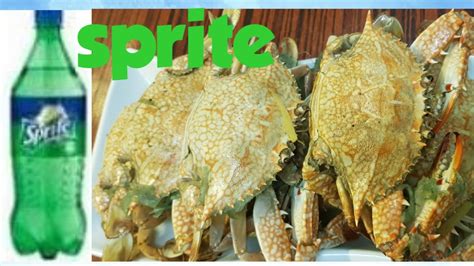 Crab Cook With Sprite Recipe Youtube