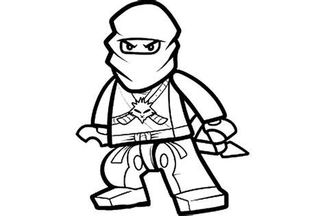 ninja kids coloring coloring pages