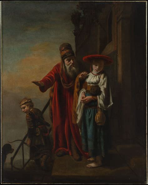 Nicolaes Maes Abraham Dismissing Hagar And Ishmael The Metropolitan
